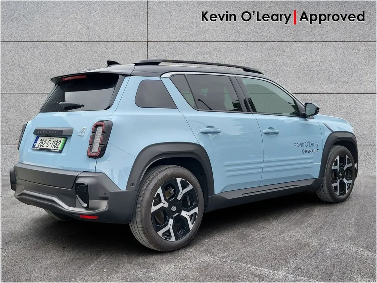 Renault 4 Hatchback, Electric, 2026, Blue