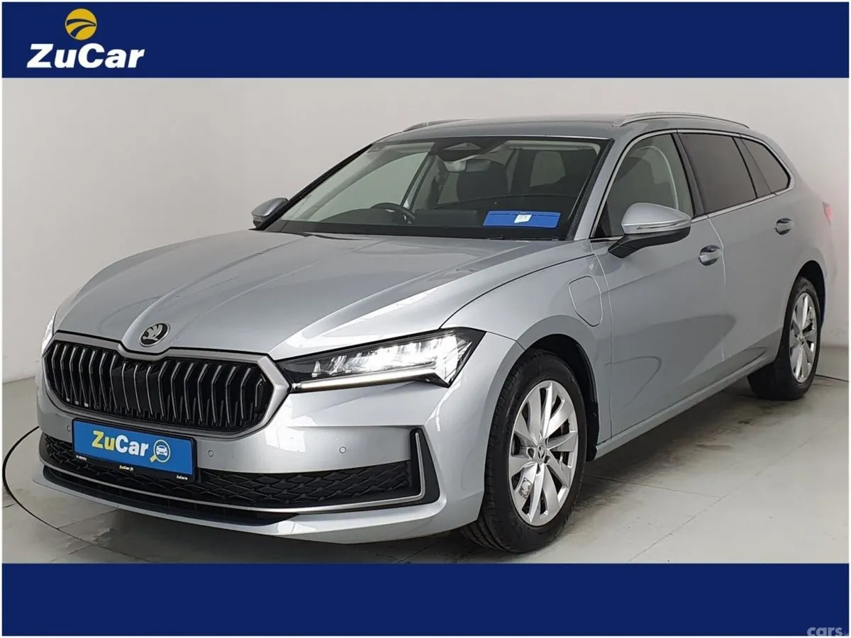 Skoda Superb Estate, Petrol Plug-in Hybrid, 2025, Silver