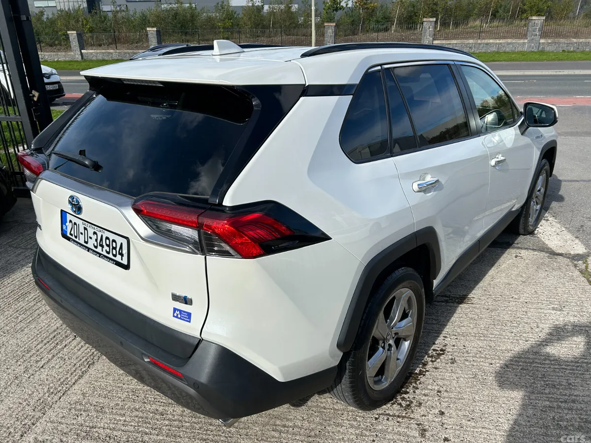 Toyota RAV4 SUV, Petrol Hybrid, 2020, White