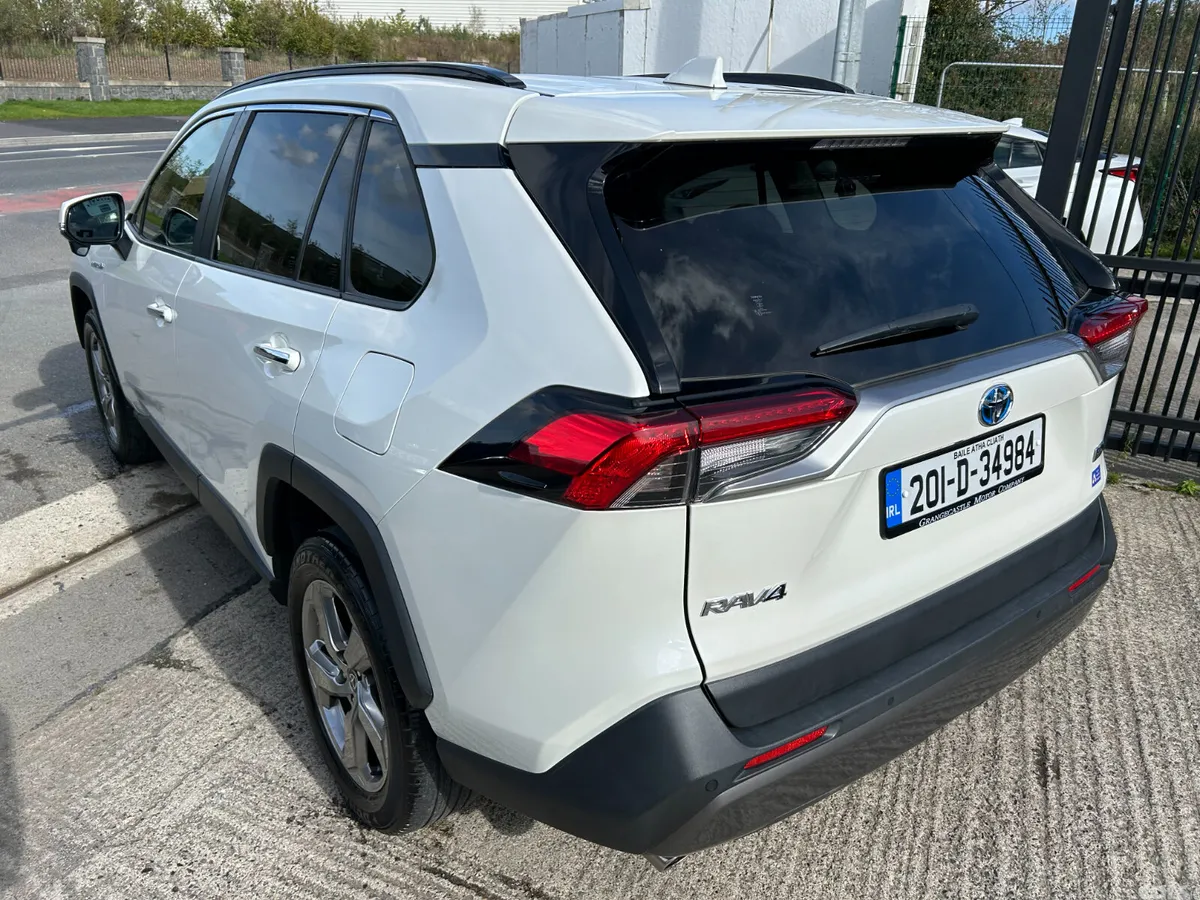 Toyota RAV4 SUV, Petrol Hybrid, 2020, White