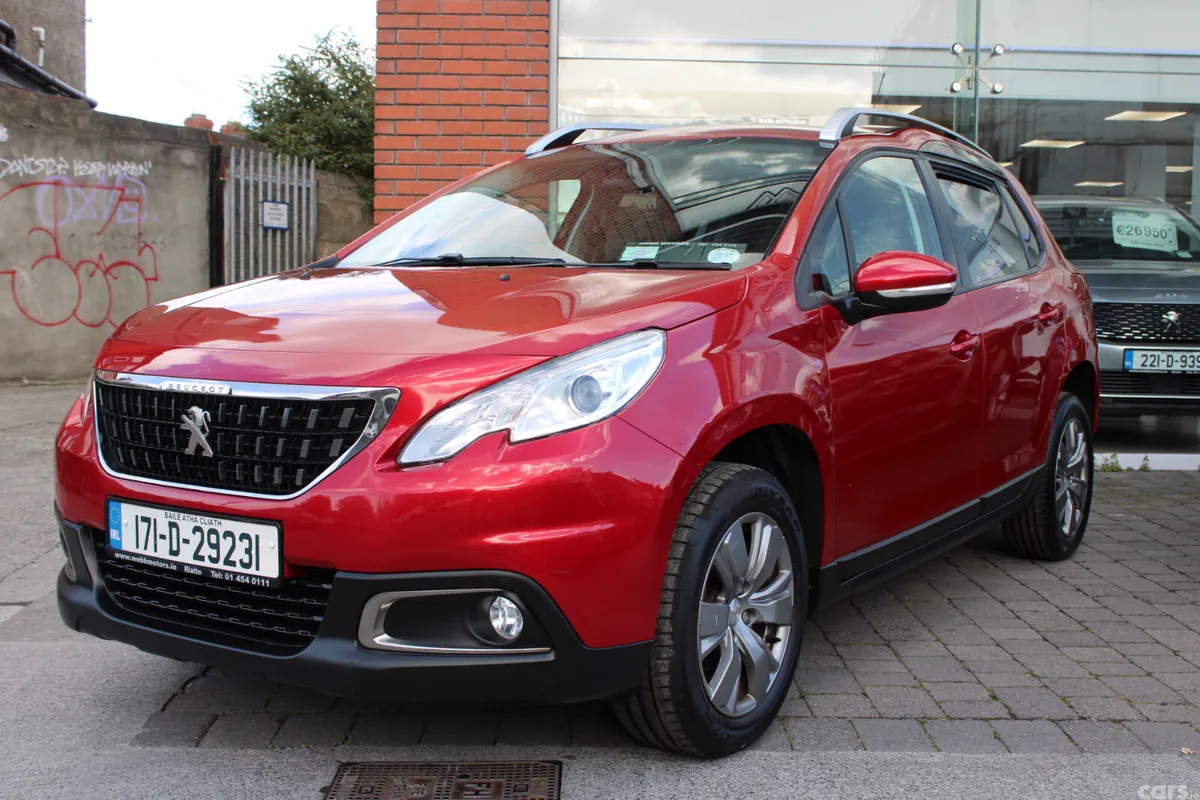Peugeot 2008 Estate, Petrol, 2017, Red