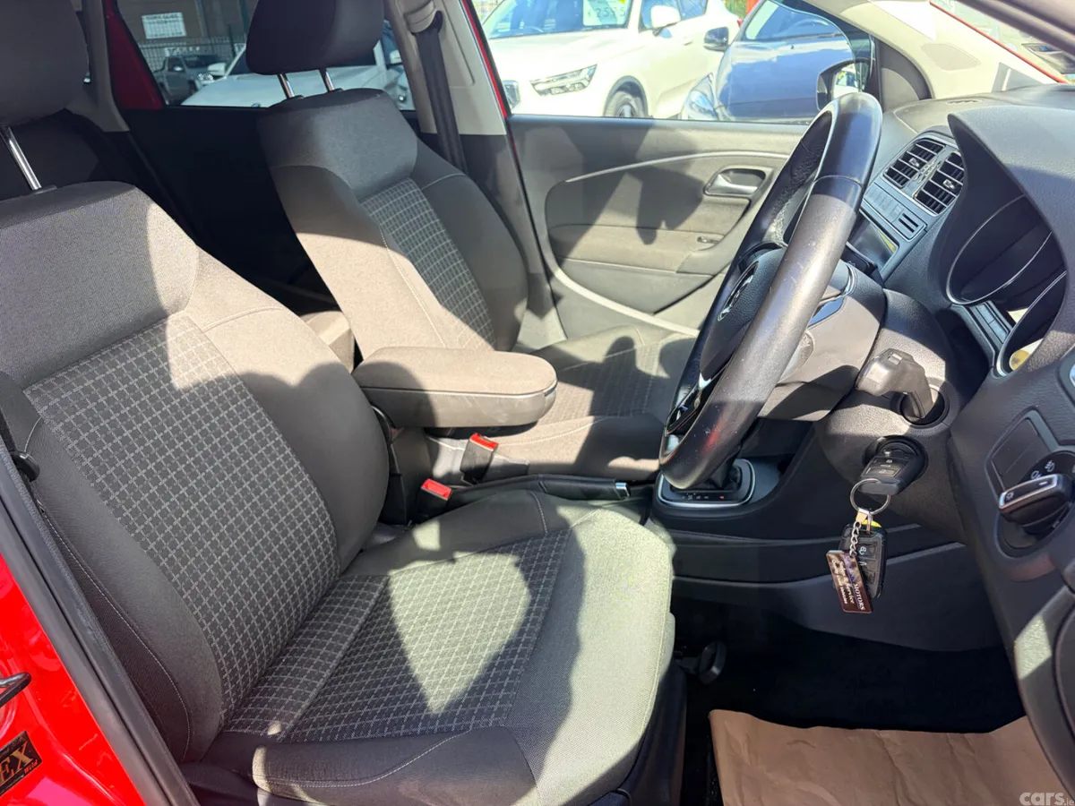 Volkswagen Polo Hatchback, Petrol, 2017, Red