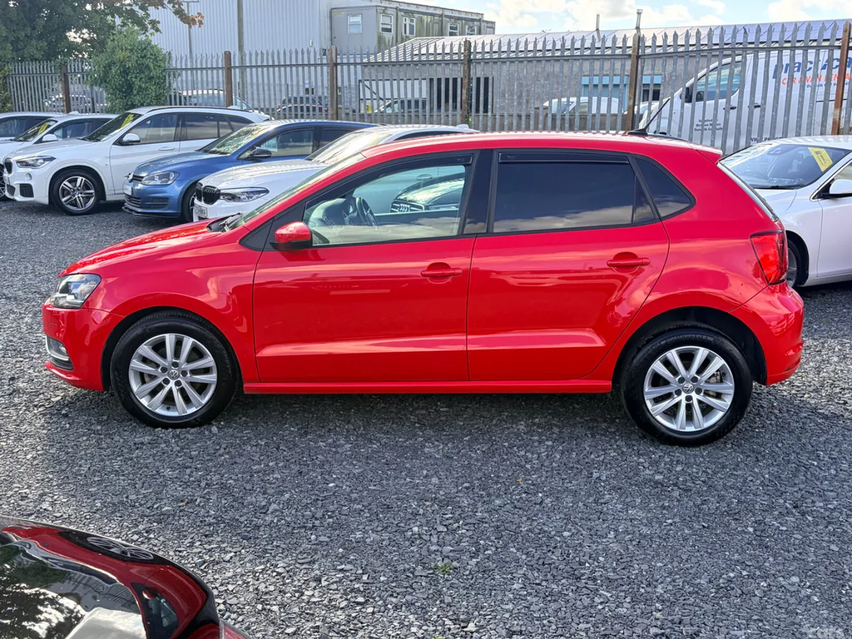Volkswagen Polo Hatchback, Petrol, 2017, Red