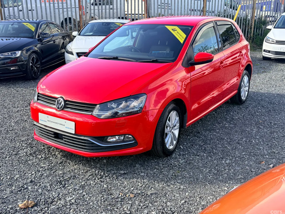 Volkswagen Polo Hatchback, Petrol, 2017, Red