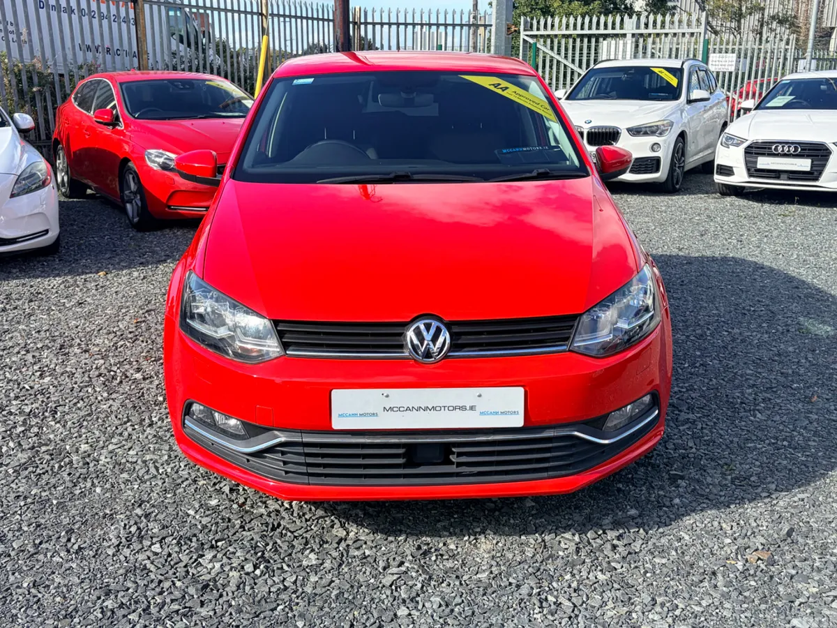 Volkswagen Polo Hatchback, Petrol, 2017, Red