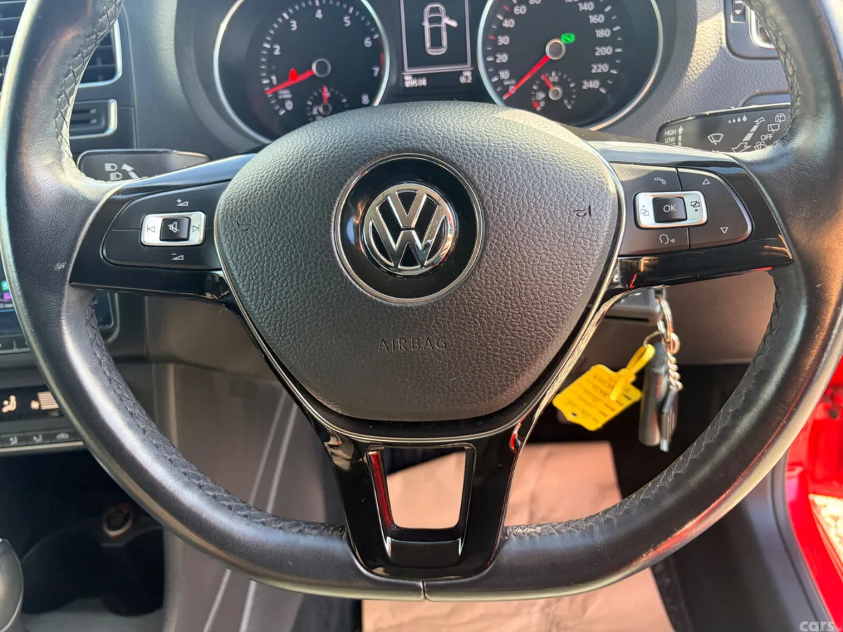 Volkswagen Polo Hatchback, Petrol, 2017, Red