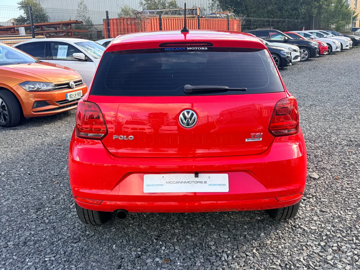 Volkswagen Polo Hatchback, Petrol, 2017, Red