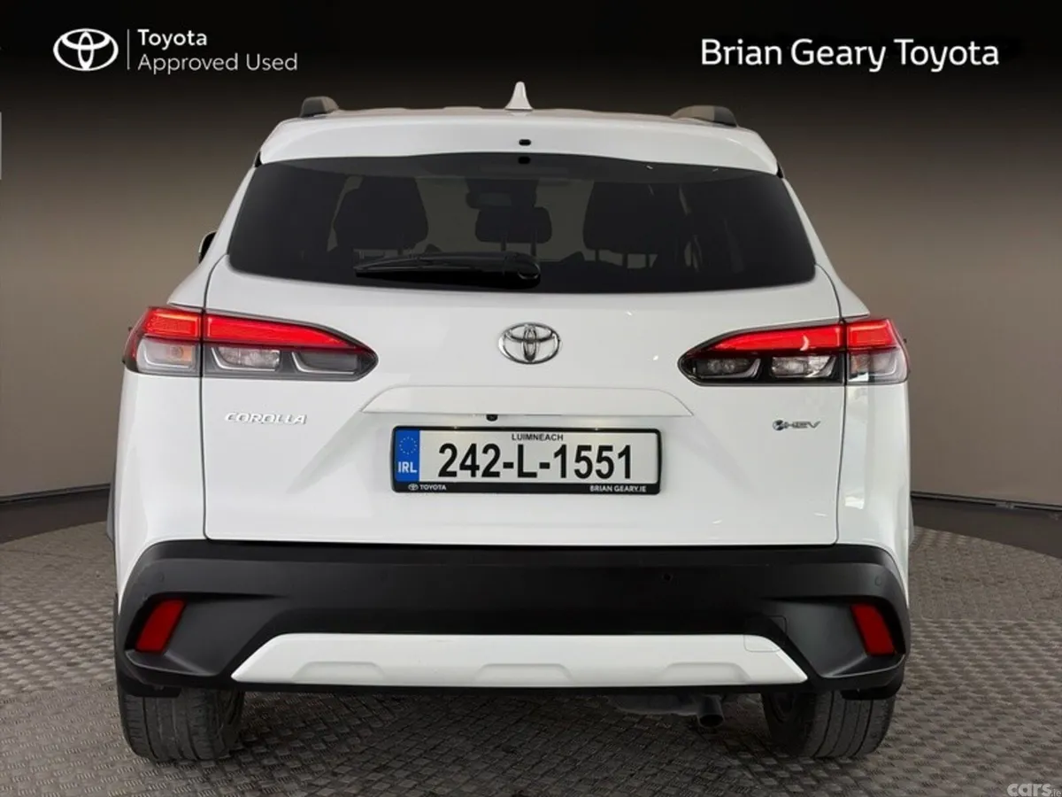 Toyota Corolla Cross SUV, Petrol Hybrid, 2024, White