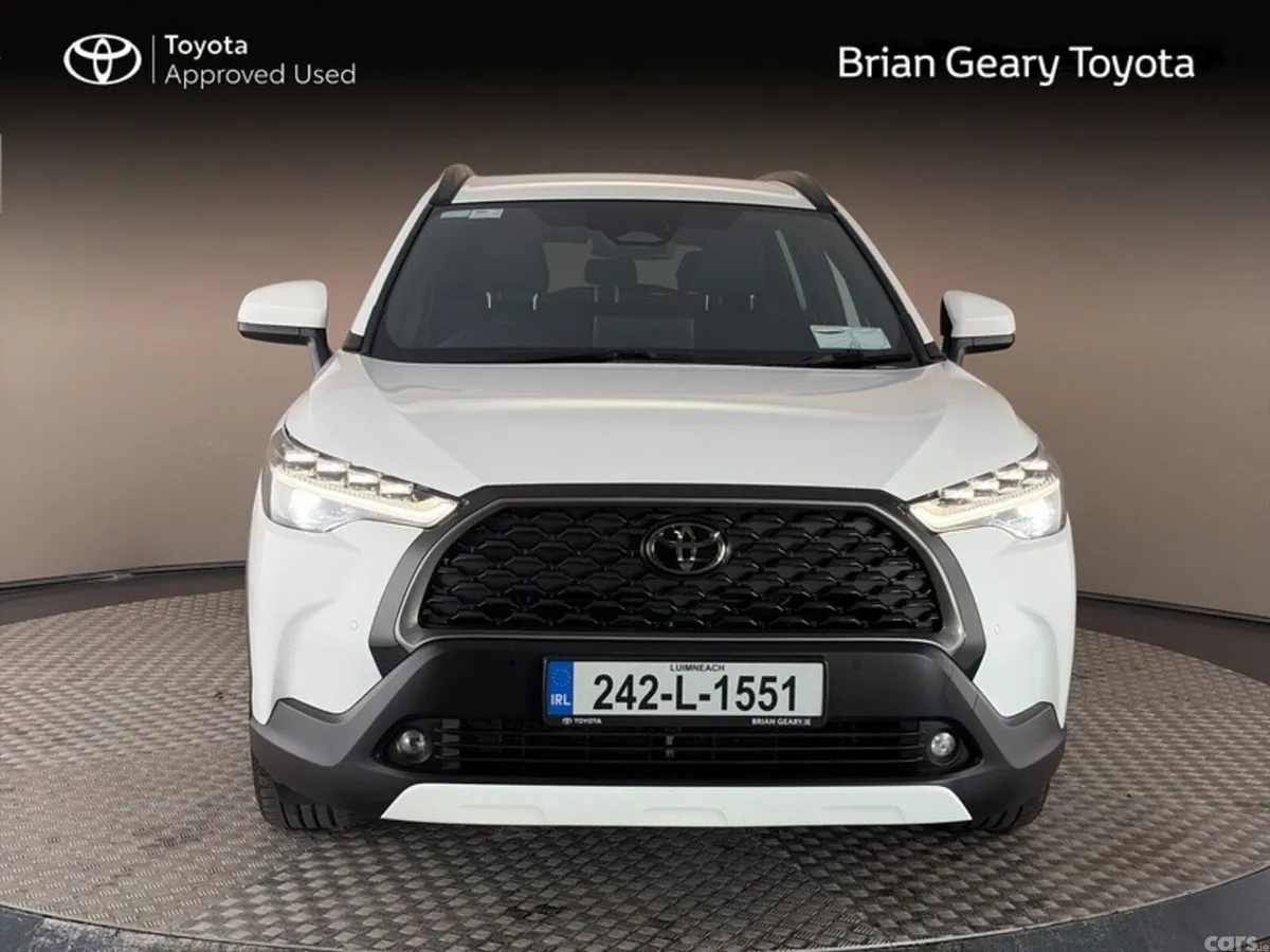 Toyota Corolla Cross SUV, Petrol Hybrid, 2024, White