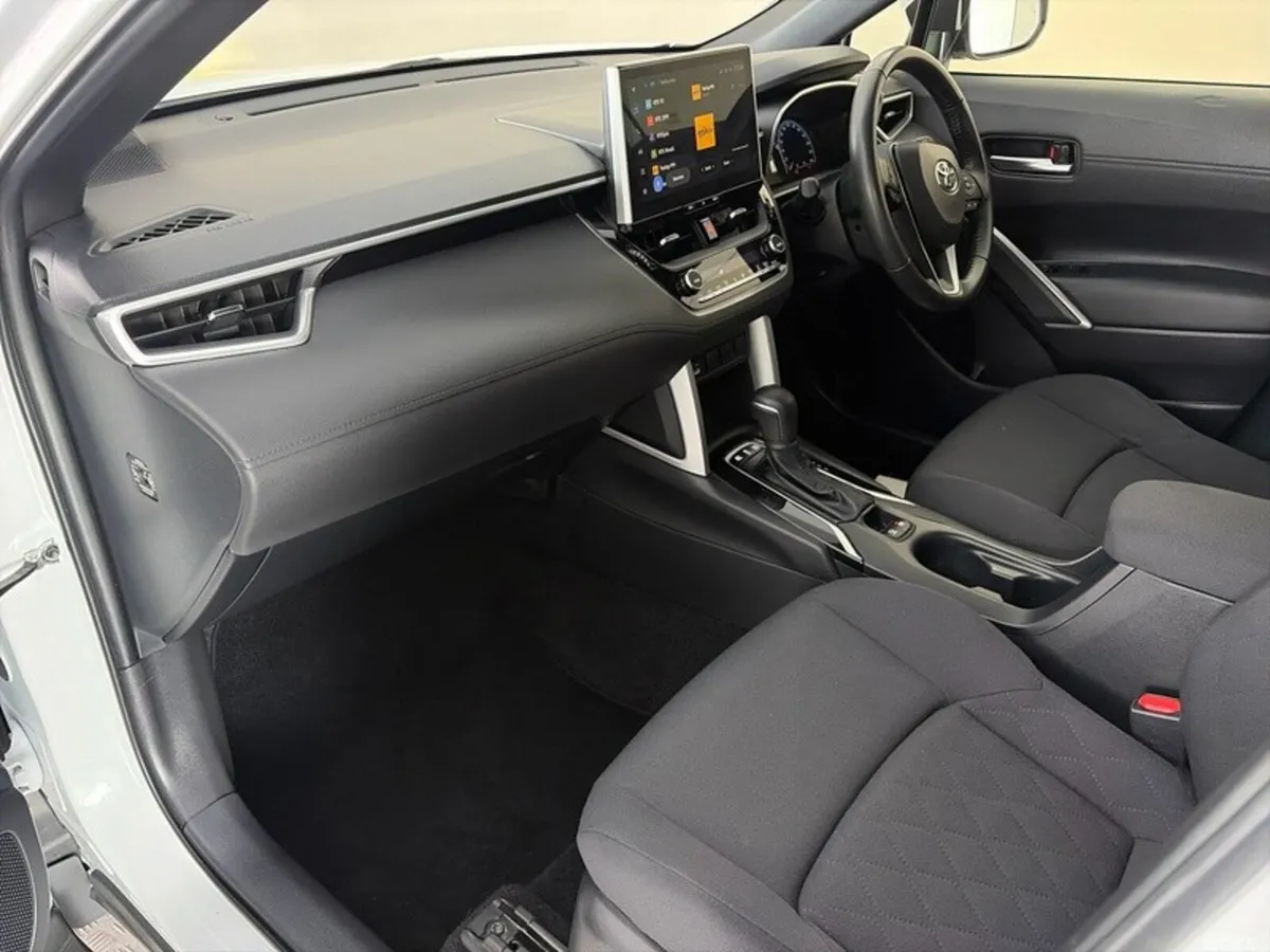 Toyota Corolla Cross SUV, Petrol Hybrid, 2024, White
