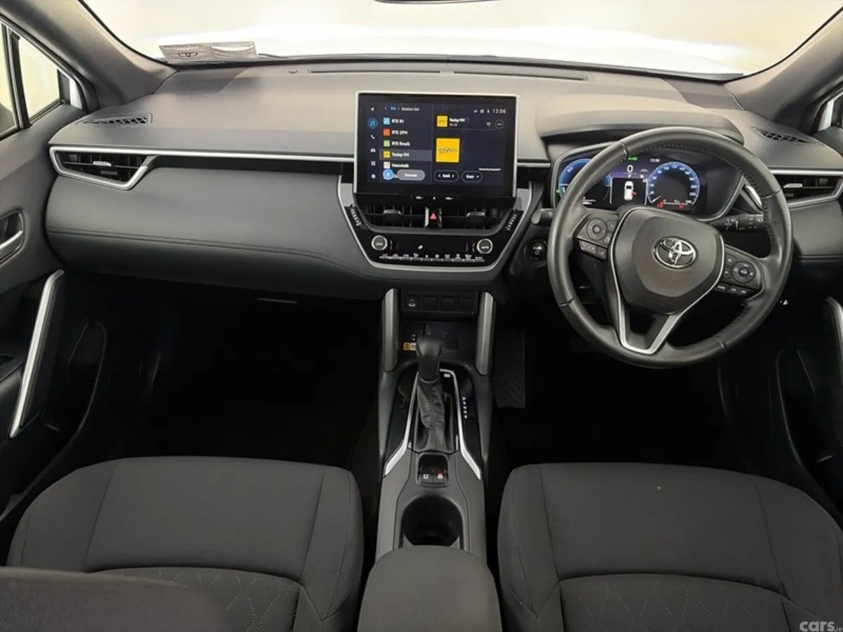 Toyota Corolla Cross SUV, Petrol Hybrid, 2024, White