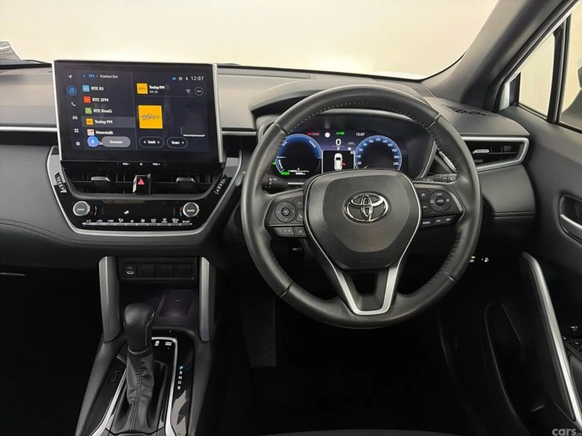 Toyota Corolla Cross SUV, Petrol Hybrid, 2024, White