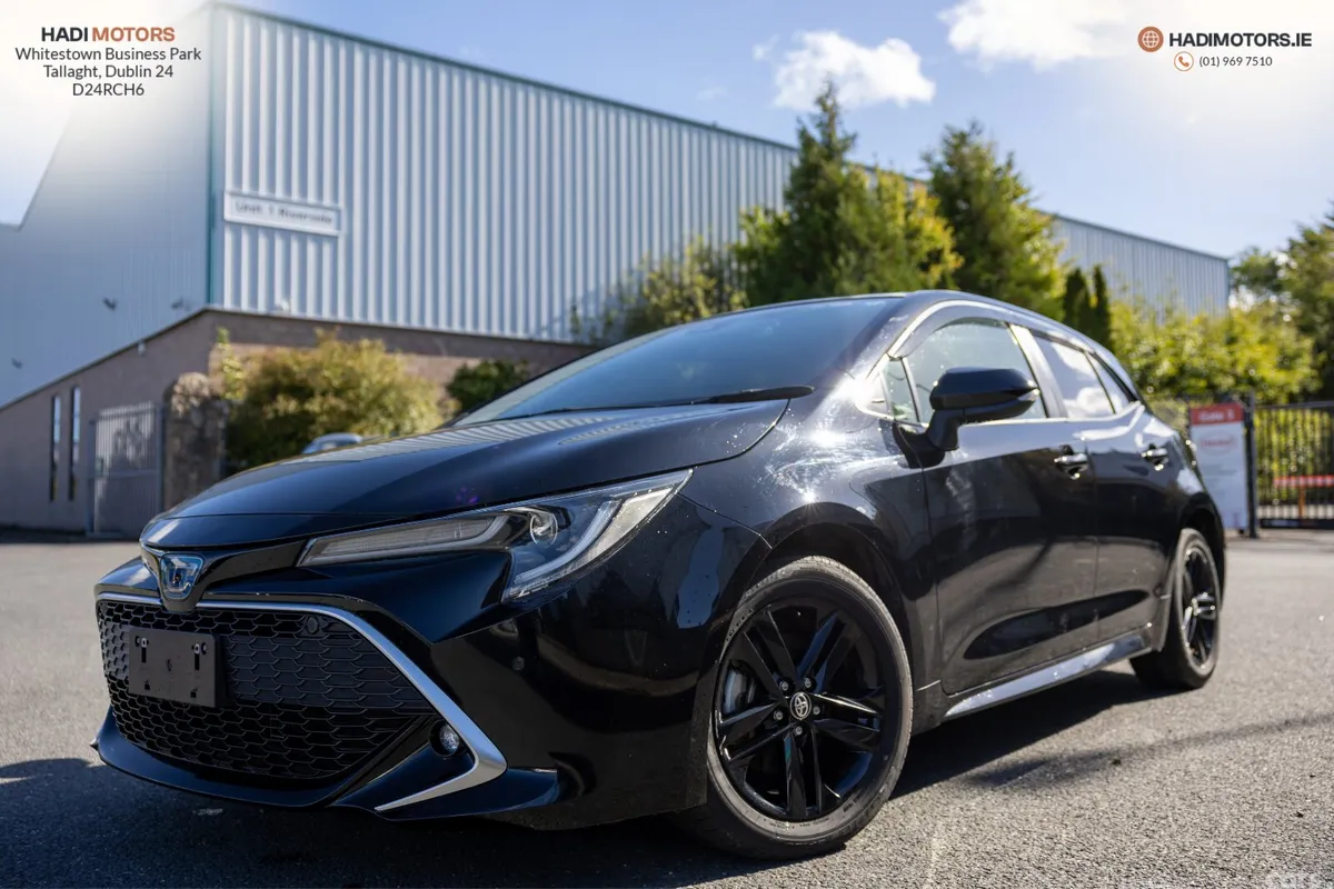 Toyota Corolla Hatchback, Petrol Hybrid, 2021, Black