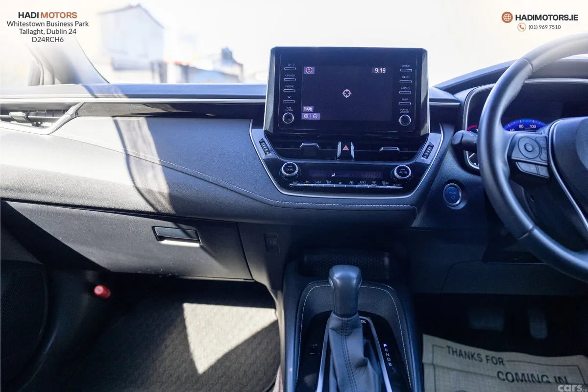 Toyota Corolla Hatchback, Petrol Hybrid, 2021, Black