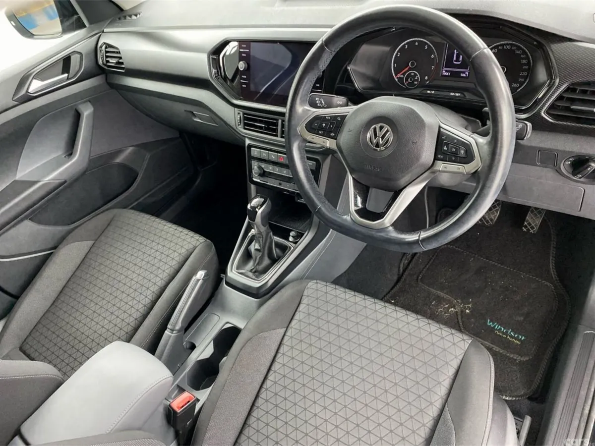 Volkswagen T-Cross Hatchback, Petrol, 2020, Black