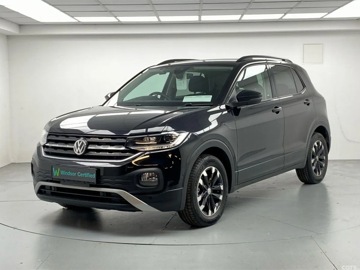 Volkswagen T-Cross Hatchback, Petrol, 2020, Black