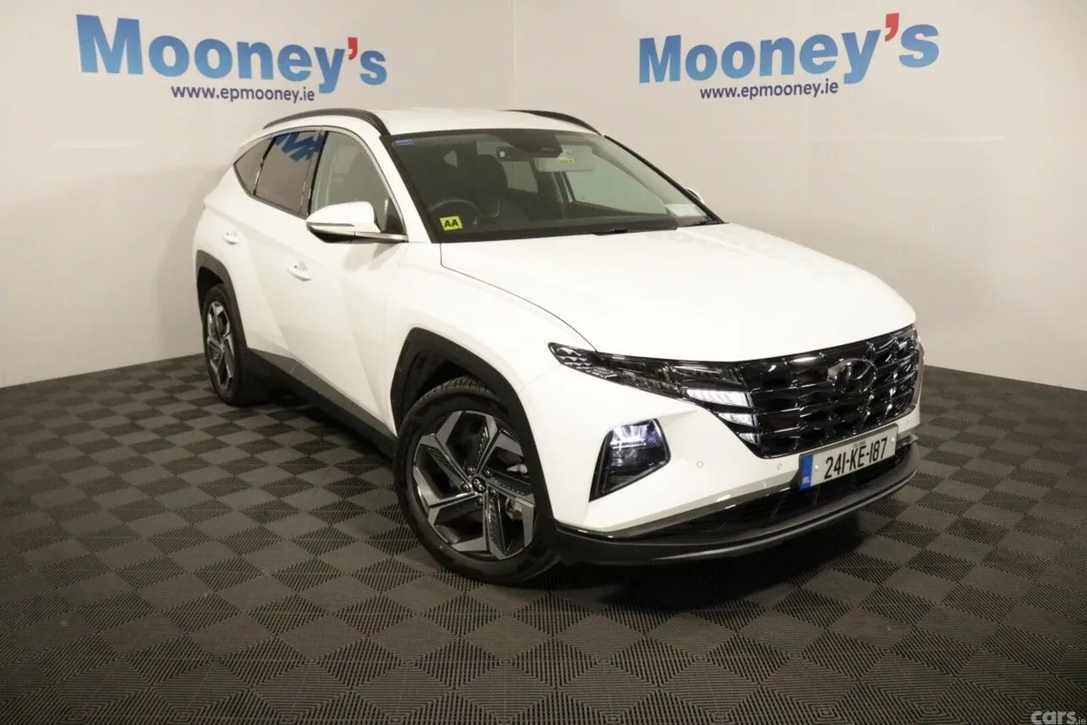 Hyundai Tucson SUV, Petrol Hybrid, 2024, White