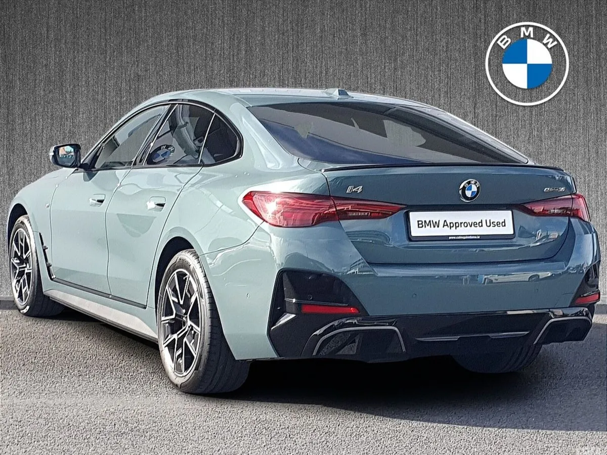 BMW i4 Saloon, Electric, 2026, Green