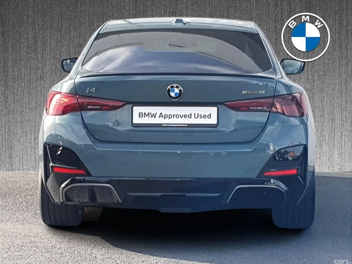 BMW i4 Saloon, Electric, 2026, Green