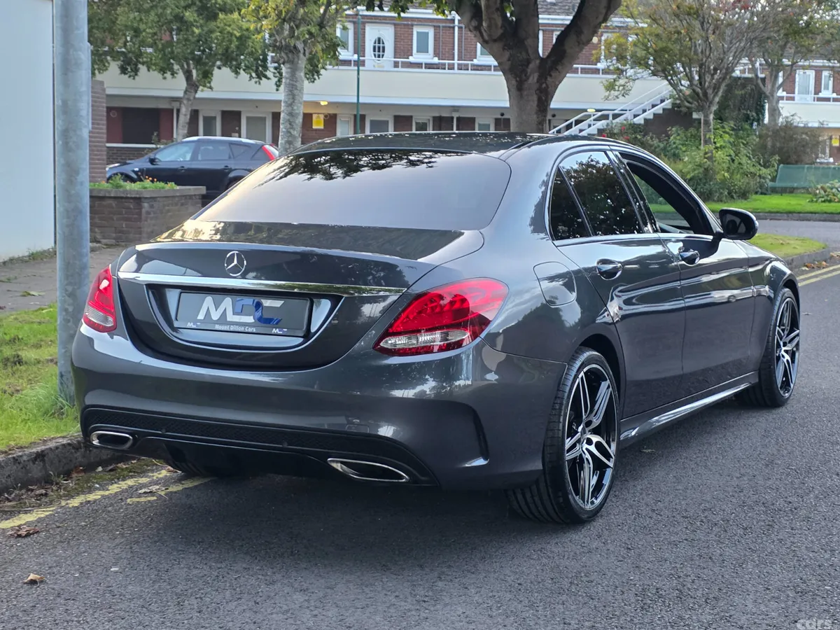 Mercedes-Benz C-Class Saloon, Petrol, 2017, Grey
