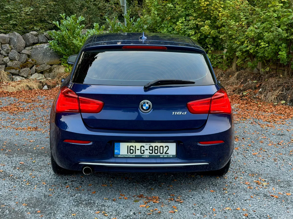 BMW 1-Series Hatchback, Diesel, 2016, Blue