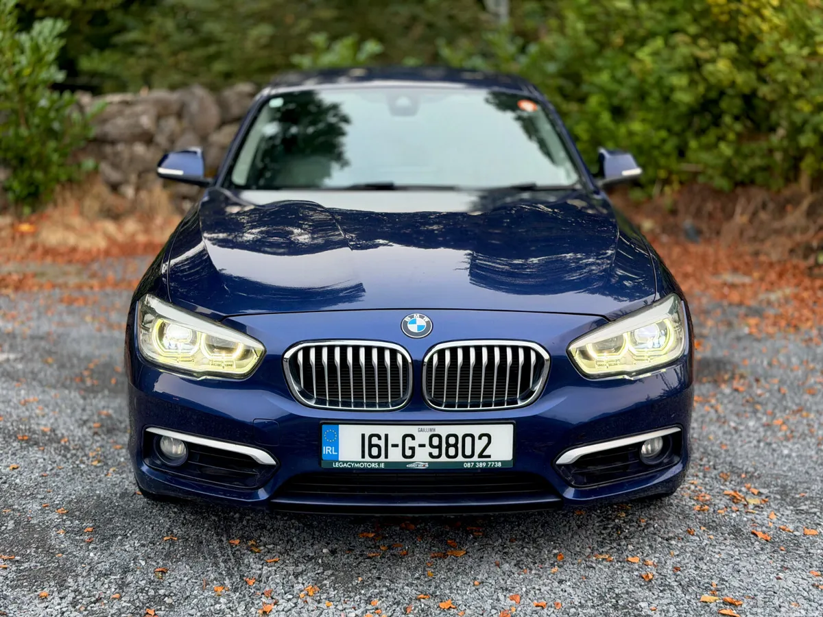 BMW 1-Series Hatchback, Diesel, 2016, Blue