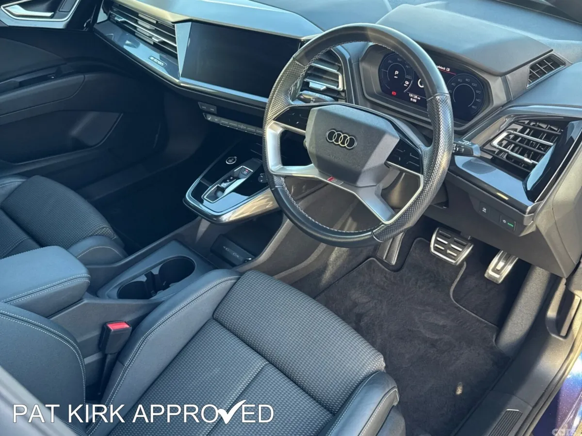 Audi Q4 SUV, Electric, 2023, Blue