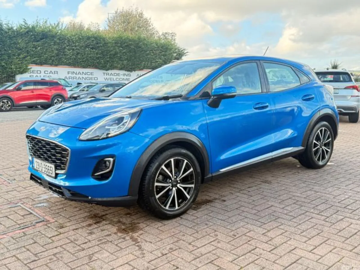 Ford Puma MPV, Petrol Hybrid, 2023, Blue