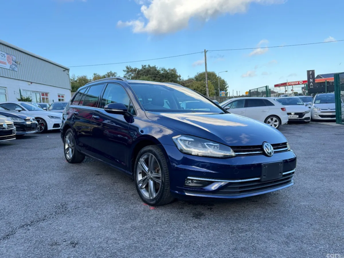 Volkswagen Golf Estate, Diesel, 2019, Blue