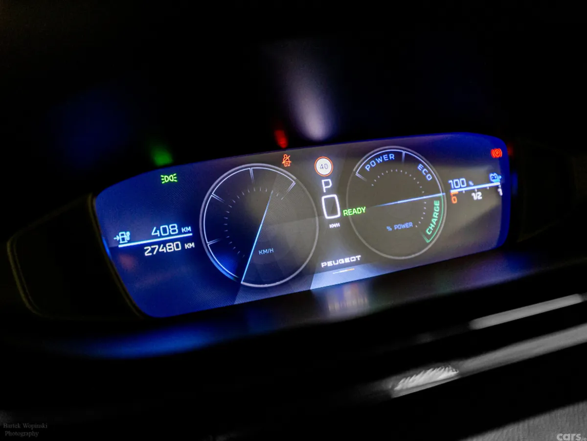 Peugeot 308 Hatchback, Electric, 2024, Blue