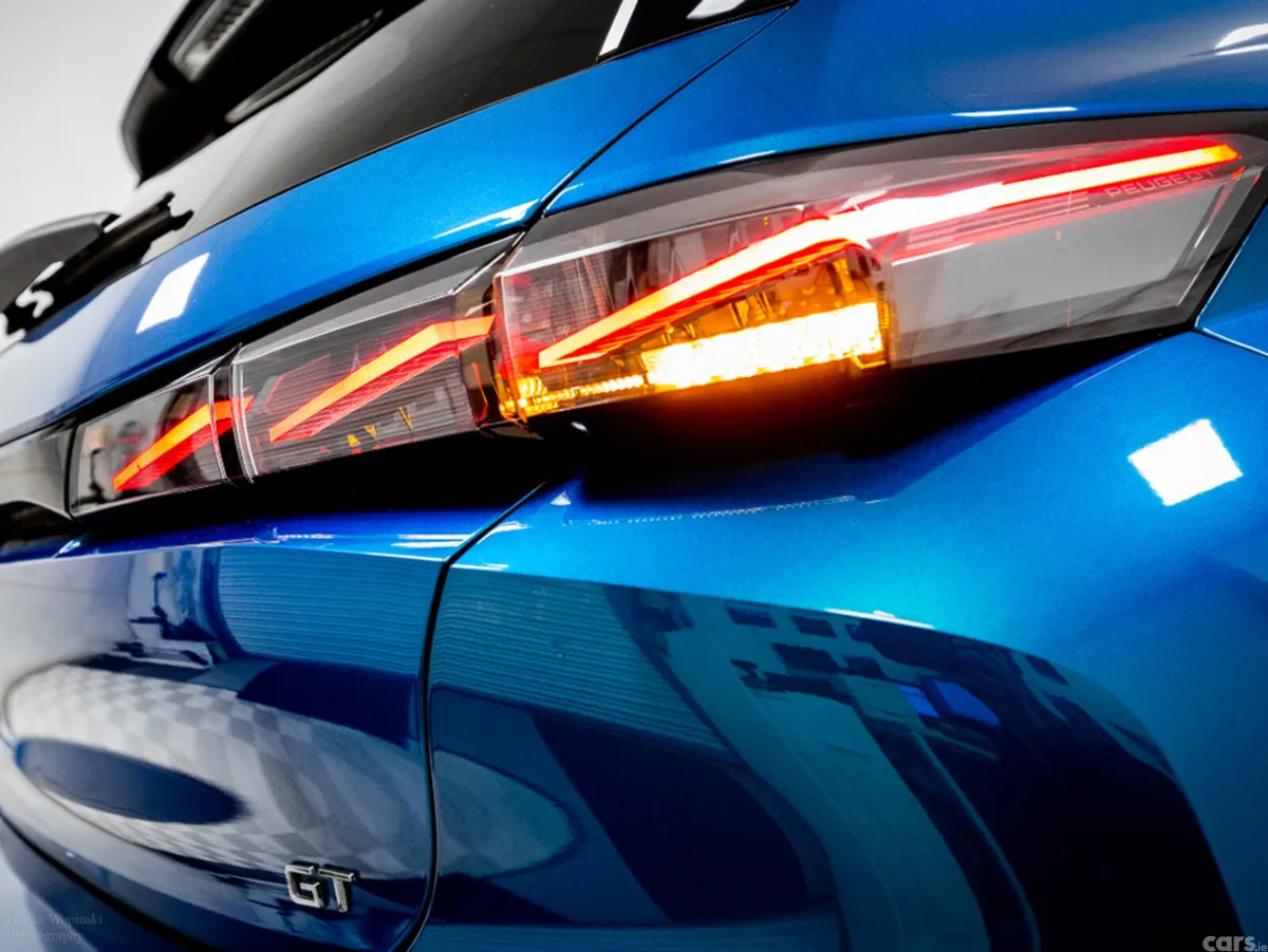 Peugeot 308 Hatchback, Electric, 2024, Blue