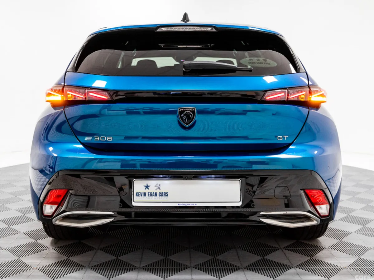 Peugeot 308 Hatchback, Electric, 2024, Blue