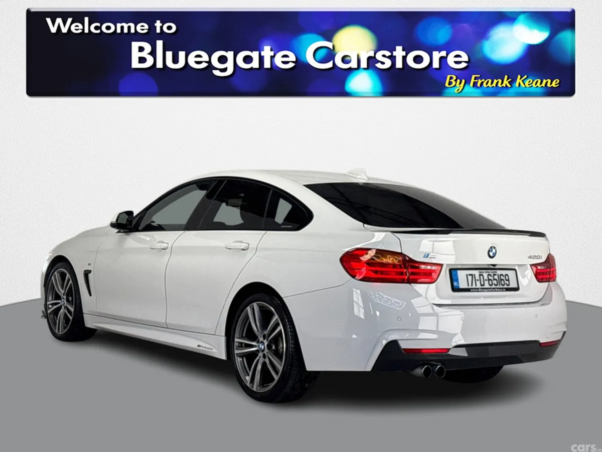 BMW 4-Series Saloon, Petrol, 2017, White