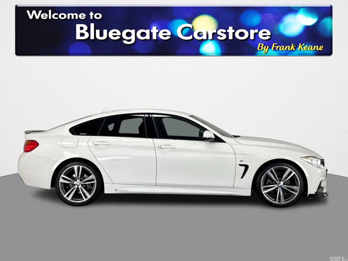 BMW 4-Series Saloon, Petrol, 2017, White