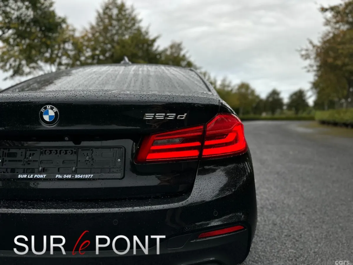 BMW 5-Series Saloon, Diesel, 2017, Black