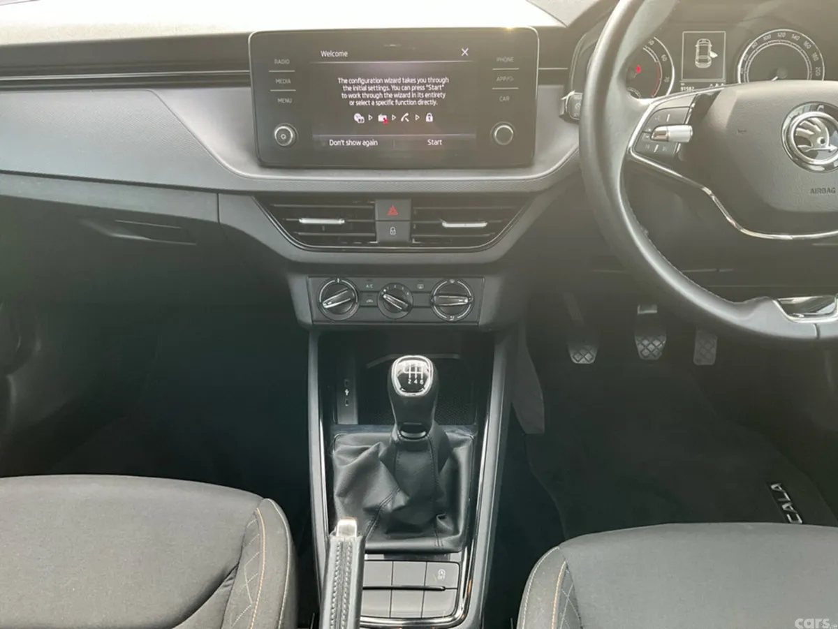 Skoda Scala Hatchback, Petrol, 2023, White