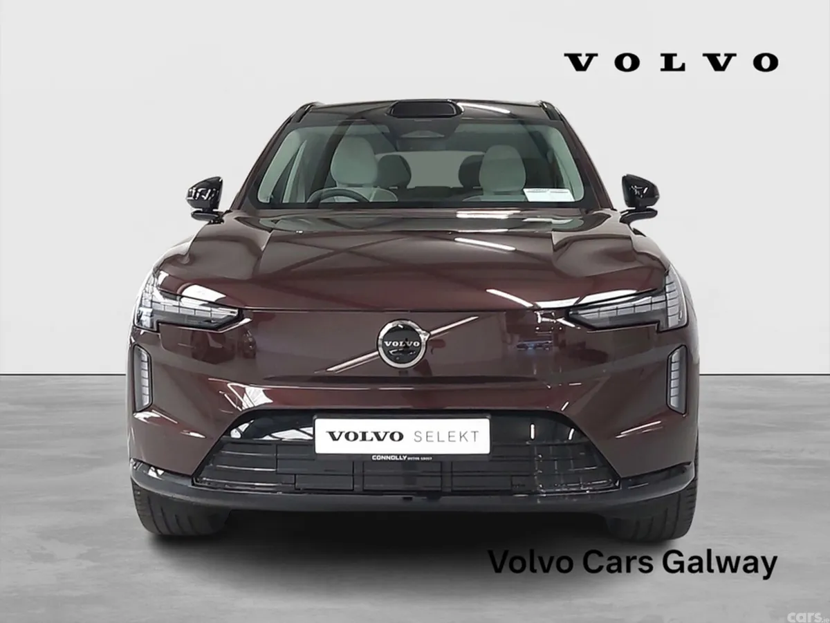 Volvo EX90 SUV, Electric, 2026, Red