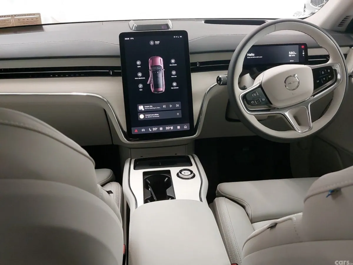 Volvo EX90 SUV, Electric, 2026, Red