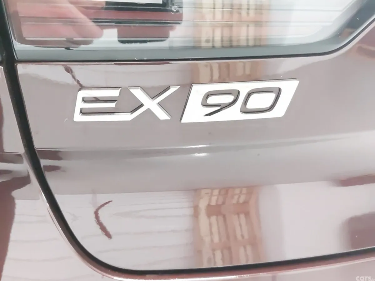 Volvo EX90 SUV, Electric, 2026, Red