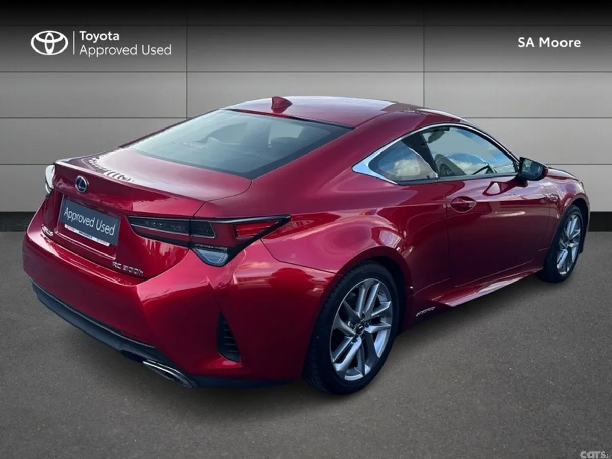 Lexus RC Coupe, Petrol Hybrid, 2019, Red