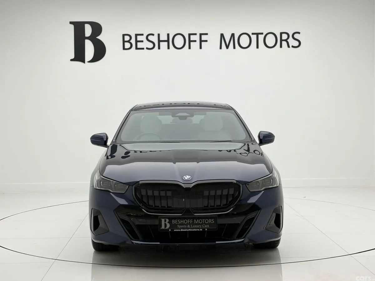 BMW 5-Series Saloon, Petrol Plug-in Hybrid, 2024, Blue