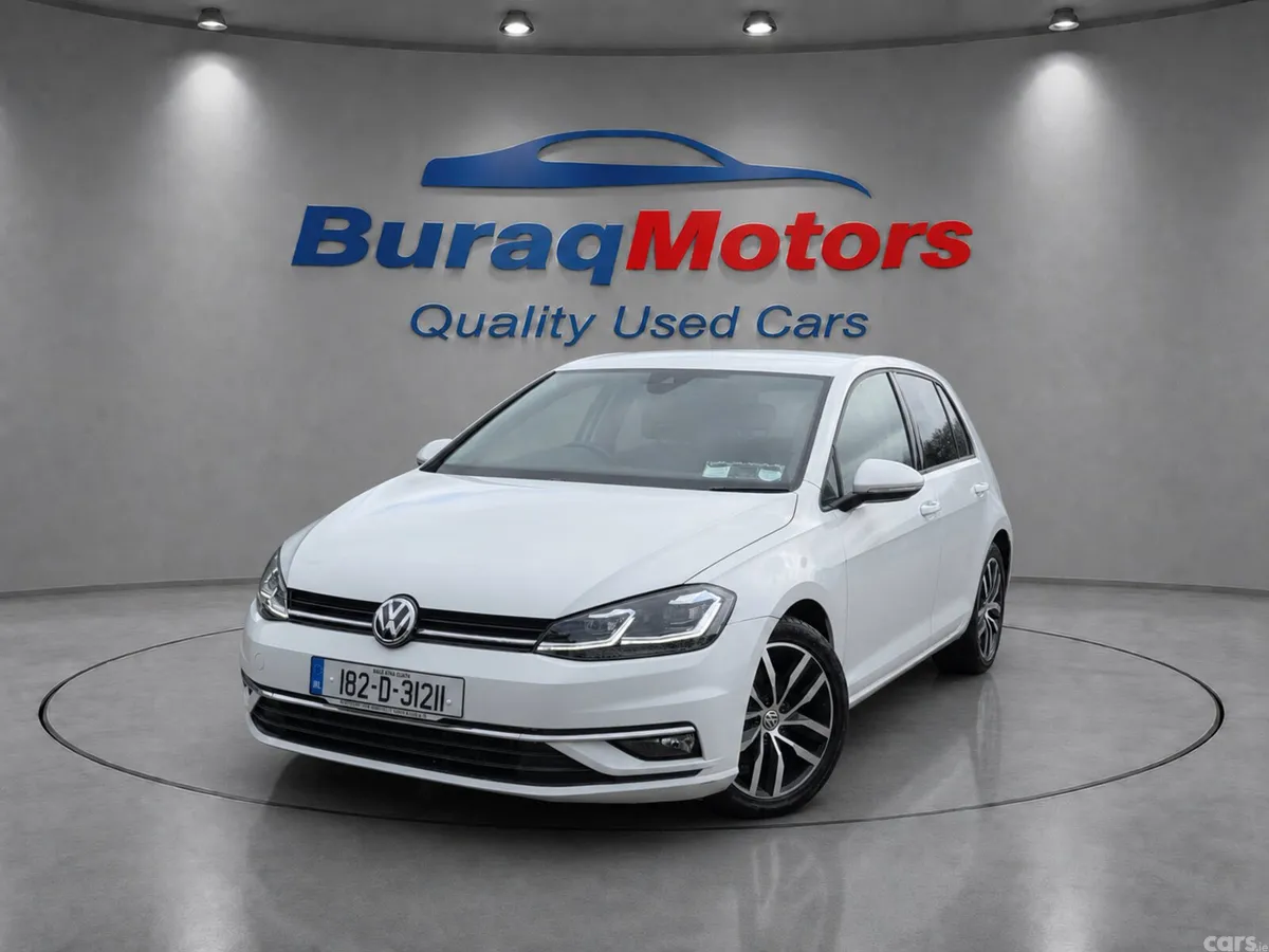 Volkswagen Golf Hatchback, Petrol, 2018, White