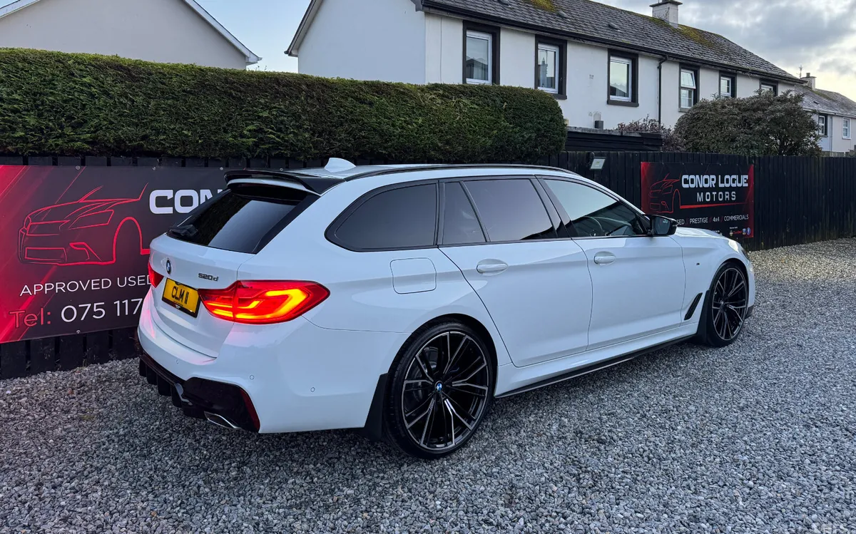 BMW 5-Series Estate, Diesel, 2019, White