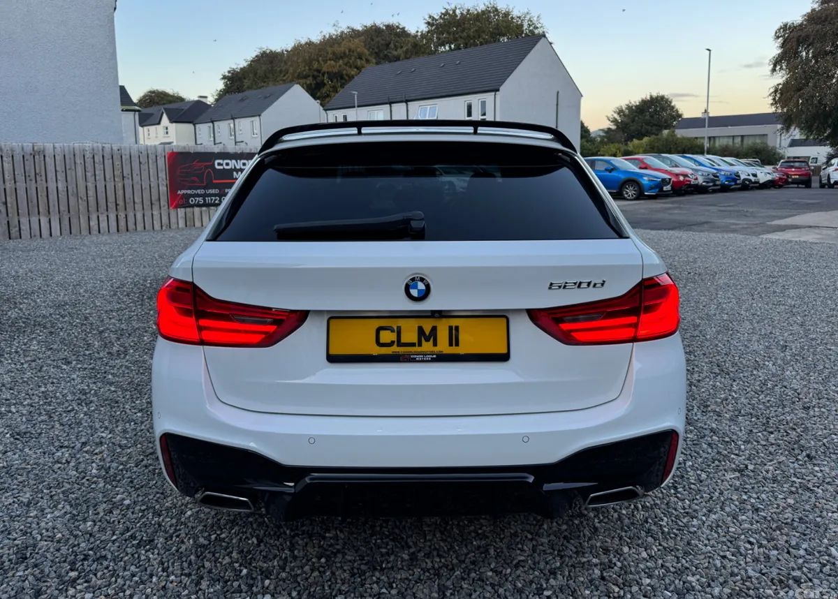 BMW 5-Series Estate, Diesel, 2019, White