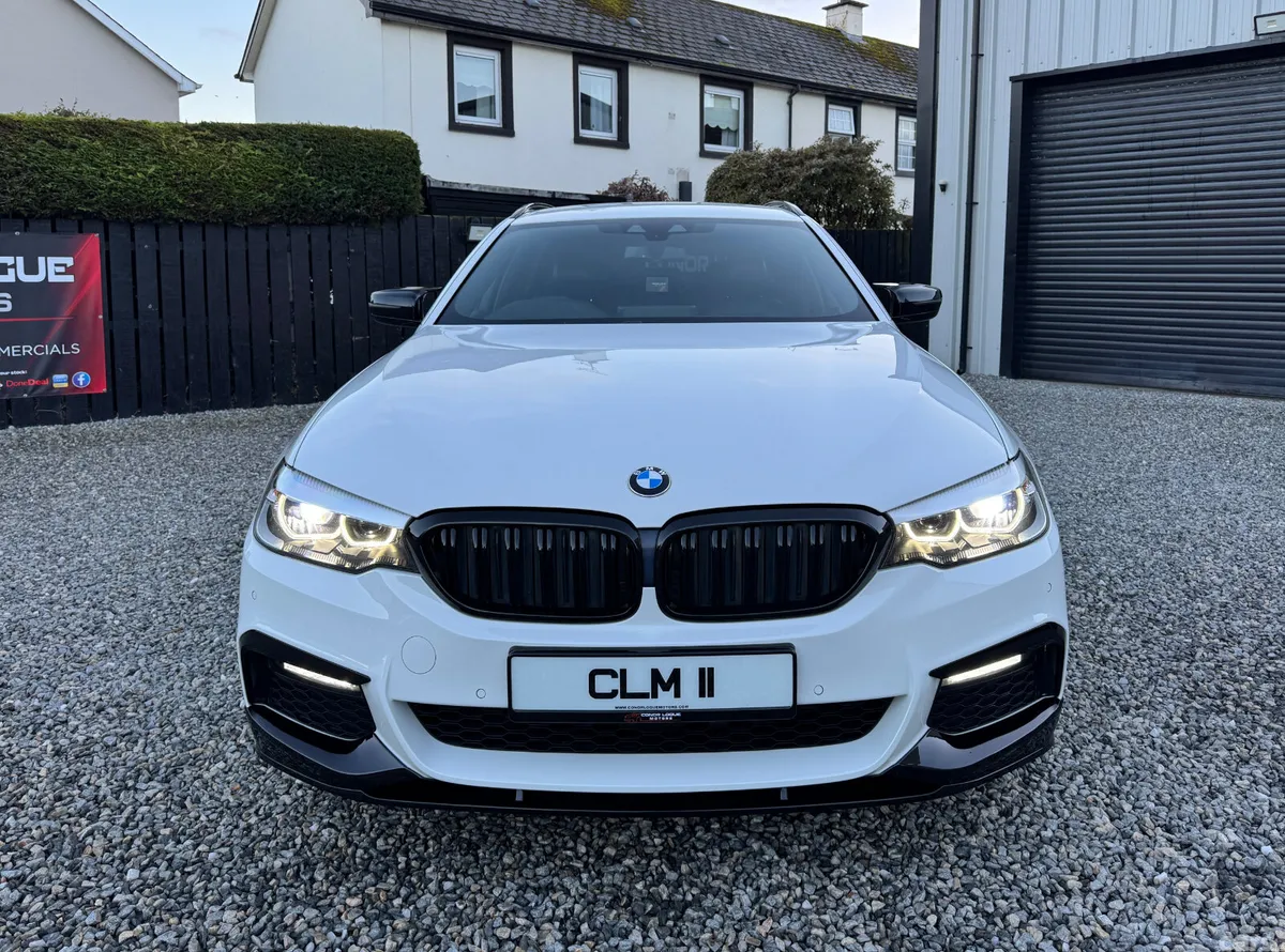 BMW 5-Series Estate, Diesel, 2019, White