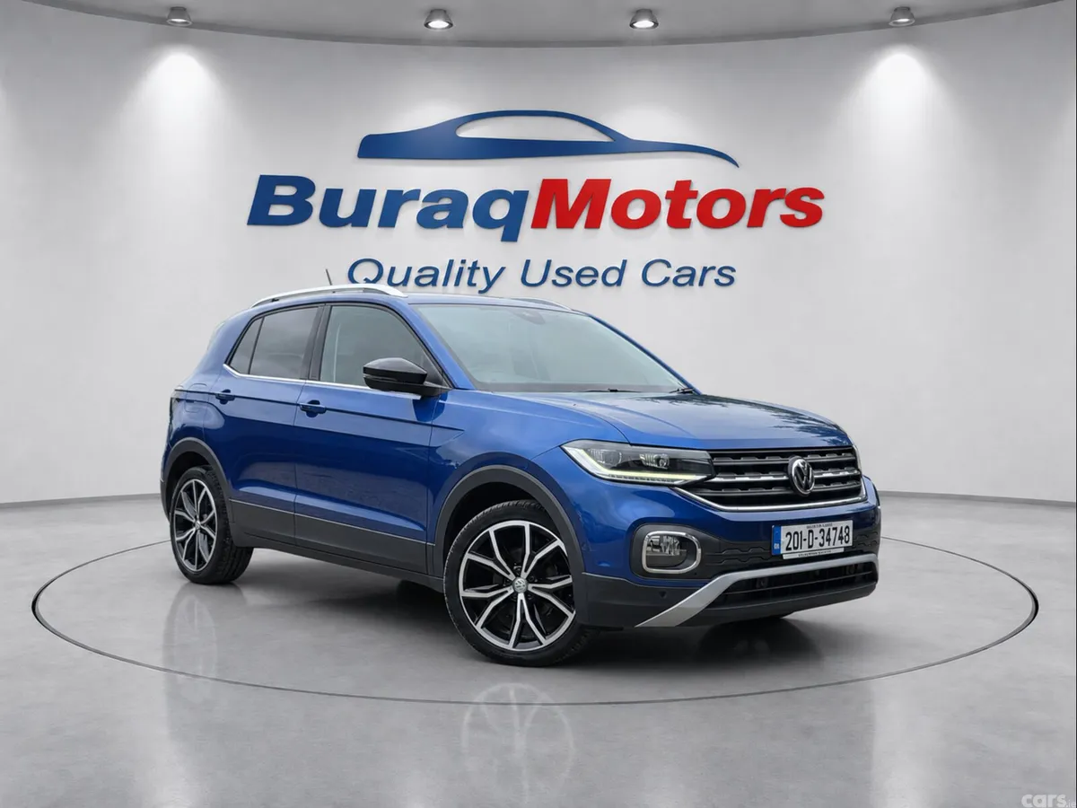 Volkswagen T-Cross Hatchback, Petrol, 2020, Blue