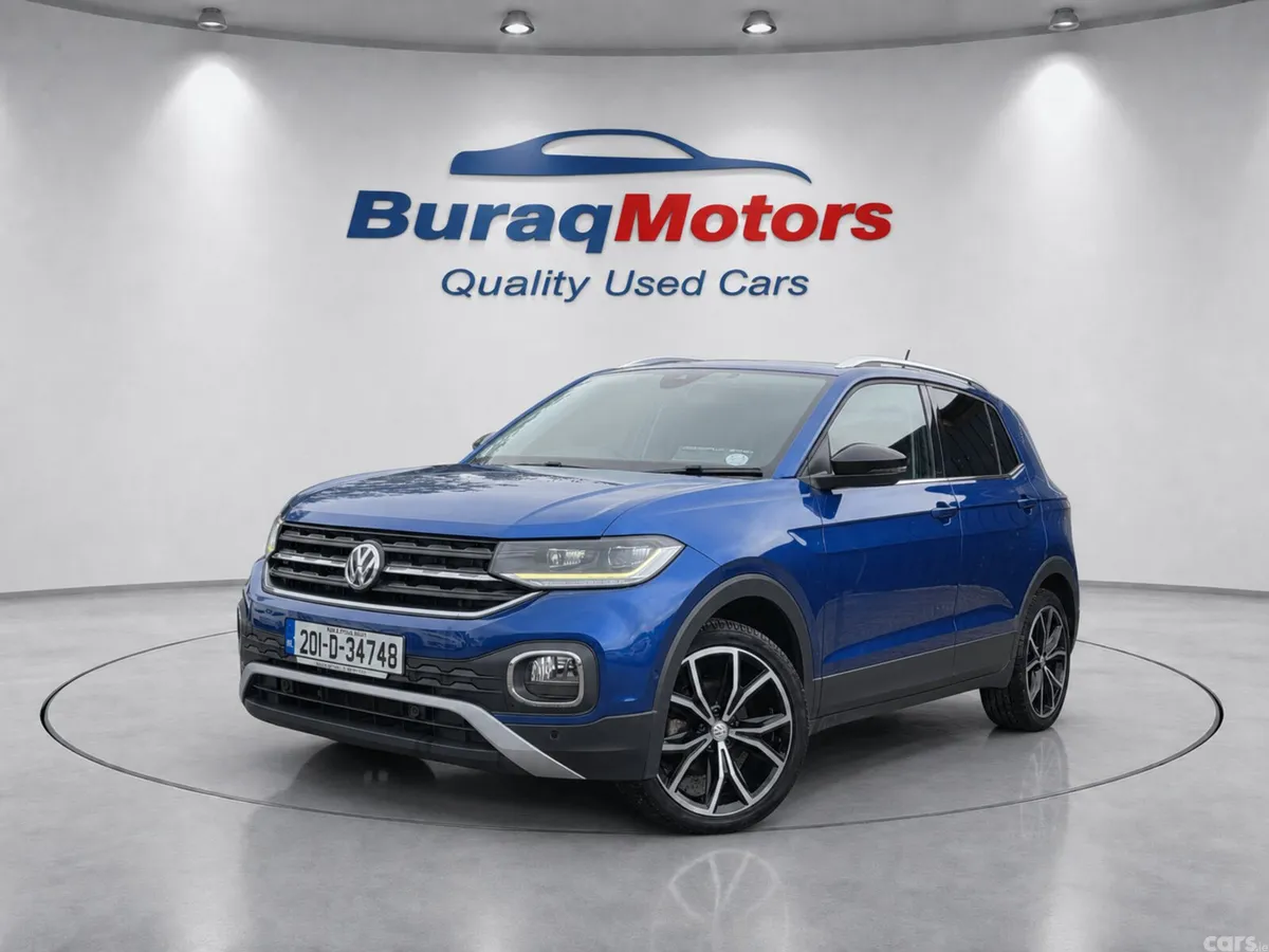Volkswagen T-Cross Hatchback, Petrol, 2020, Blue