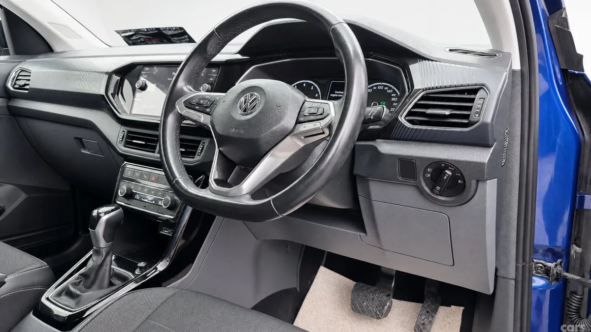 Volkswagen T-Cross Hatchback, Petrol, 2020, Blue