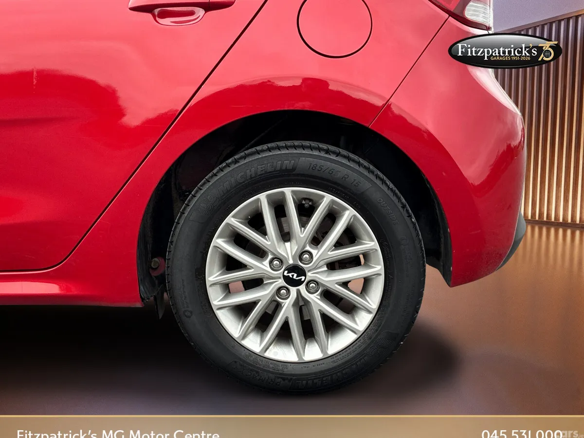 Kia Rio Hatchback, Petrol, 2021, Red