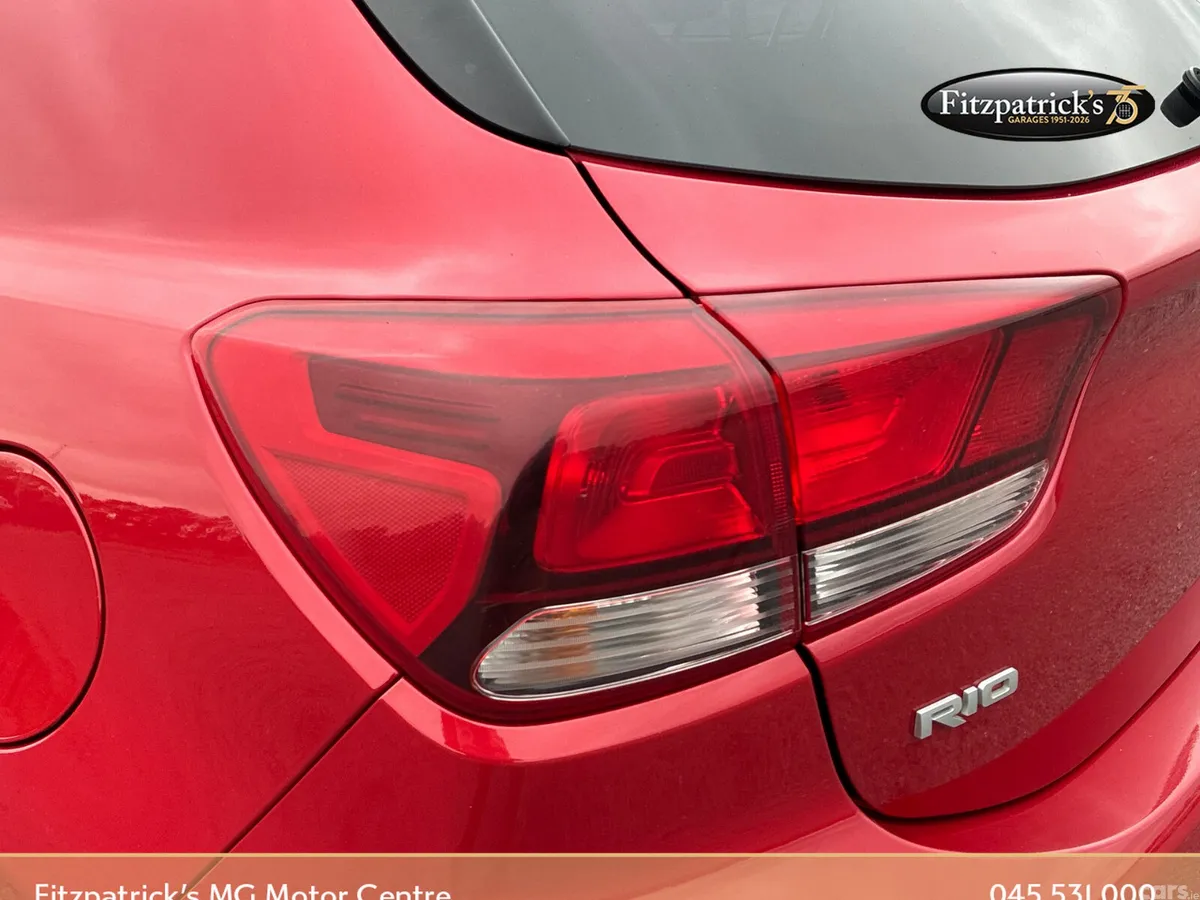 Kia Rio Hatchback, Petrol, 2021, Red